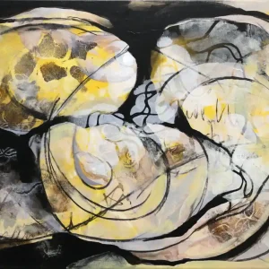 Acrylgemälde: "Fundstück 4", Original/Unikat, J. Riemer Online Kaufen