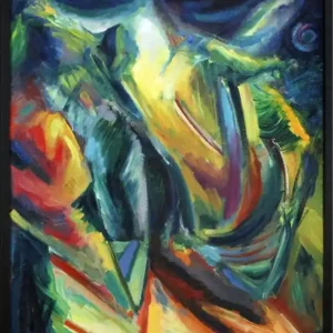 Nur Für Kurze Zeit Informelle Kunst, Maciej Cieśla: "Natur, Wind, Einsamkeit 4"
