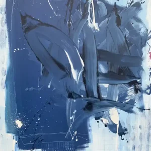 S. Kirsch: "Blue Wishes 2", Originalgemälde (Unikat) Nur Für Kurze Zeit