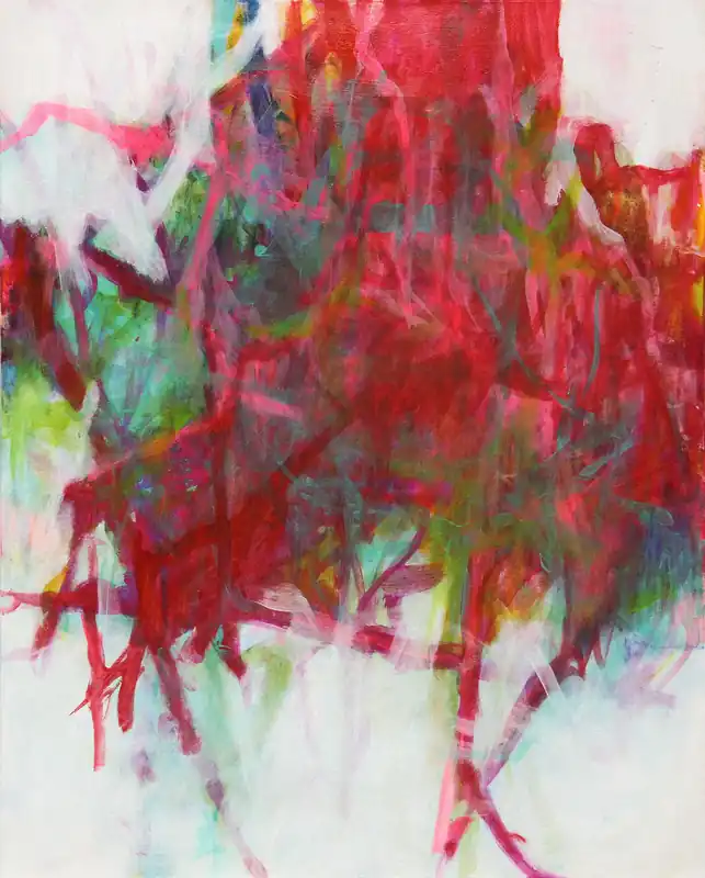 R. Schleeh: "Seelenfeuer", Originalgemälde (Unikat), zeitgenössische Kunst Wochenendangebot