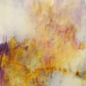 Versand Am Gleichen Tag R. Schleeh: Tanz im Blütenstaub, Originalgemälde (Unikat), zeitgenössische Kunst