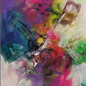 Abstrakte Acrylmalerei, C. Middendorf: "Plenty of Love VII", Originalgemälde (Unikat) Top-Angebot