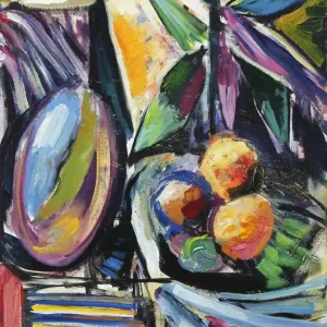 Jetzt Bestellen M. Cieśla: "Stillleben", Original/Unikat, Expressionistisches Ölgemälde