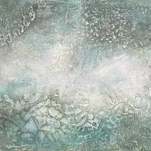 Schnäppchen U. Gaiser: "Abgetaucht", Original/Unikat, hochwertiges Strukturgemälde