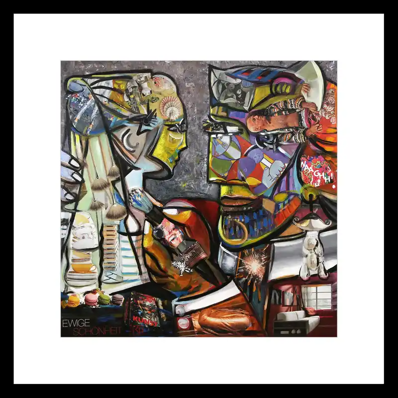 Fineartprint, signiert: "Ewige Schönheit", K. Namazi, limitierte Edition auf Papier, Nr. 1/150 Neu