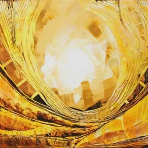 Unikat: "Old Structures, new Light III", Originalgemälde, J. Fernandez, Acrylbilder Gratis Versand