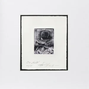 Garantierte Lieferung A. Larrett: "Die Nacht, Nr. 04/25", Originalgrafik, Kaltnadelradierung