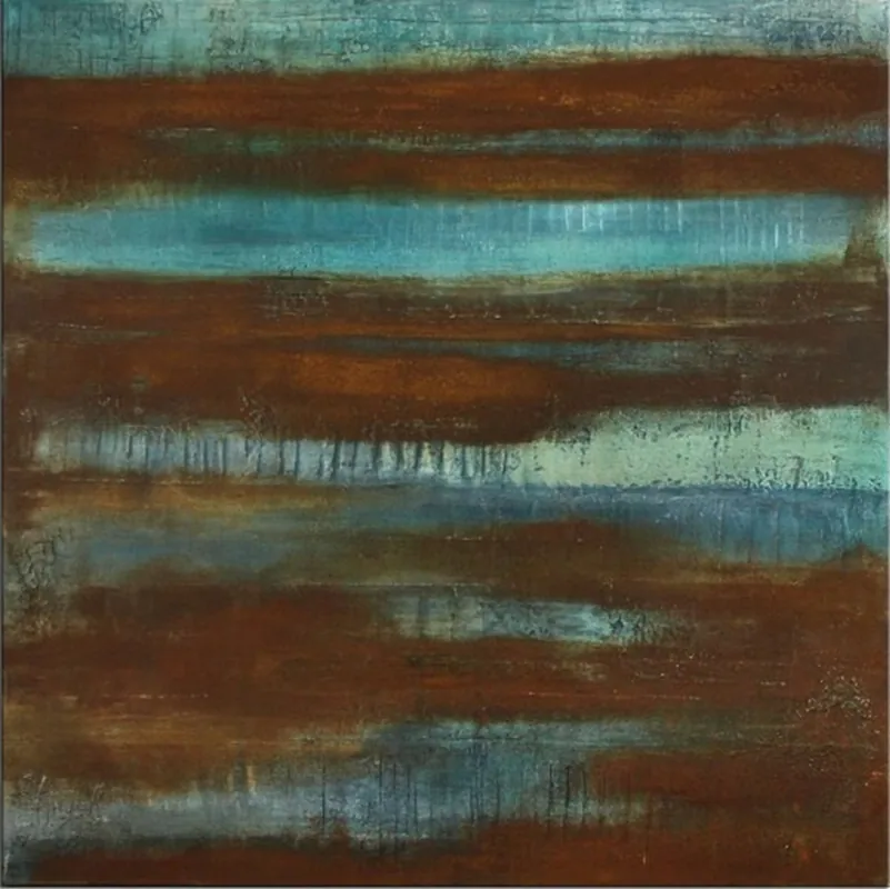 Acrylmalerei abstrakt, A. Freymuth: "Oxidation" Neue Kollektion