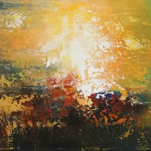 Super-Preis Originalgemälde: "Ferne Gestade XIII", G. Hung, Unikat