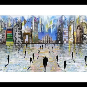 Direkt Vom Hersteller Fineartprint, signiert: "Cityday", K. Namazi, limitierte Edition auf Papier, Nr. 1/150