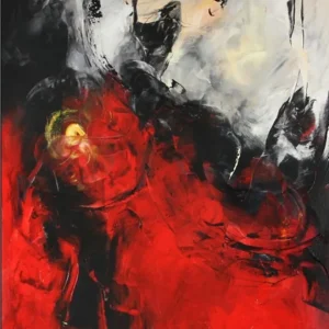 Neu Abstrakte Acrylmalerei, C. Middendorf: "I love you II", Originalgemälde (Unikat) (A)