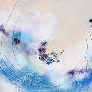 Maya: "Frischer Schwung II", Originale Acrylbilder (Unikat) Beliebt