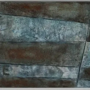 Nur Für Kurze Zeit Mixed Media/Acrylmalerei, A. Freymuth: "Streifenweise"