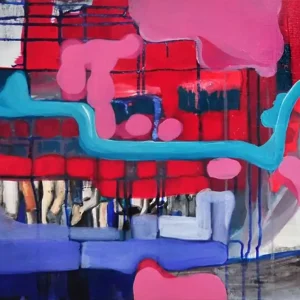 Neu Im Sortiment Acrylgemälde, E.v.d.Meer: "NEW BERLIN"