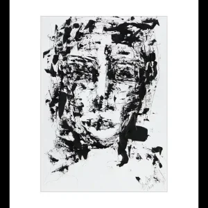 Fineartprint, signiert: "Porträt II", I. Schmidt, limitierte Edition auf Papier, Nr. 1/150 Ausverkauf