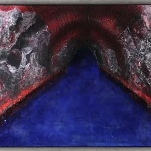 Nur Heute Acrylgemälde, A.Garbe: "Pforte", Originalgemälde (Unikat) (A, G)