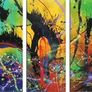 G. Hung: "Entropie IX", abstrakte Originalkunst (Unikat) Sale