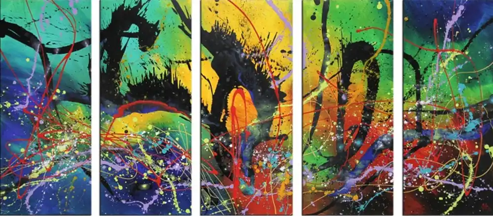 G. Hung: "Entropie IX", abstrakte Originalkunst (Unikat) Sale