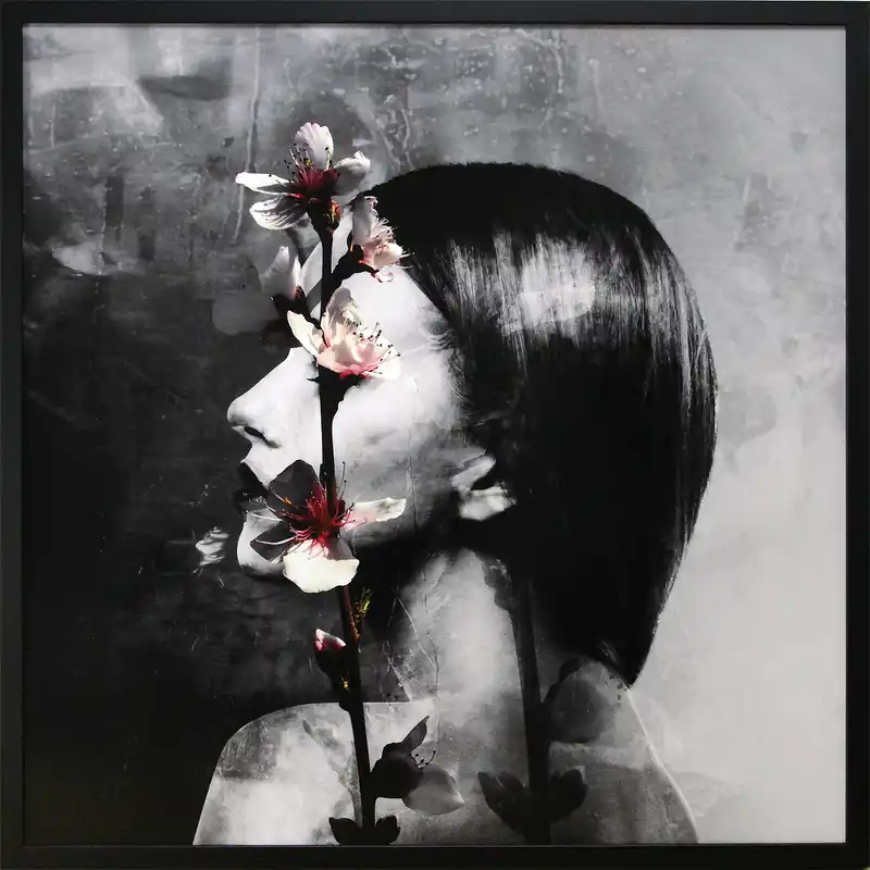 D. Landô: "Secret Garden #18", Unikat-Edition, digitale Kunst auf Lichtbox (A) Günstig
