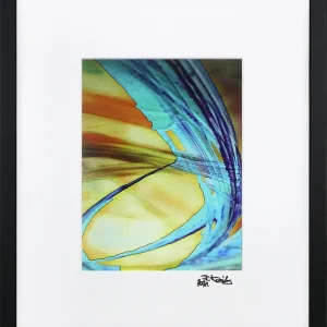 Schnäppchen R. König: "Zeitsturz II", Digitalkunst, Edition, signierter Kunstdruck