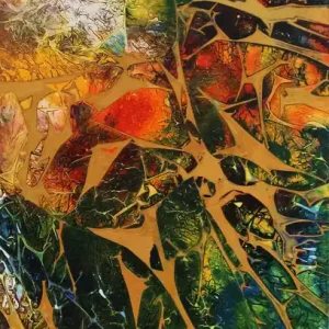 Originalgemälde: "Magic Forest IV", G. Hung, Unikat Echt