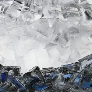 Unikat: "Arctic Beauty VI", Originalgemälde, J. Fernandez, Acrylbilder Nur Heute