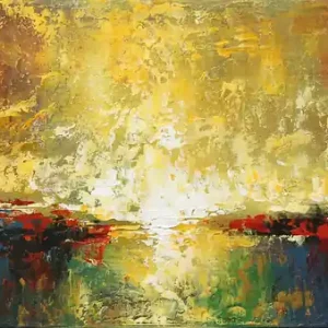 Originalgemälde: "Ferne Gestade X", G. Hung, Unikat Schneller Versand