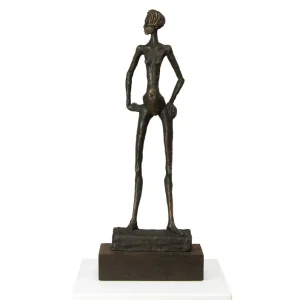 Saisonangebot C. Blechschmidt: "Mantidae (Gottesanbeterin)", zeitgenössische Bronze, Original/Unikat