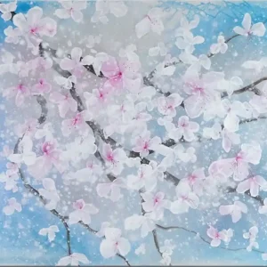 Direktkauf Acrylgemälde, Maya: "BLÜTENFÜLLE II" (ri)