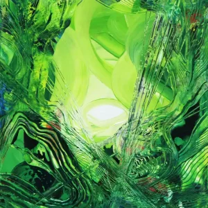 Nur Für Kurze Zeit Unikat: "Lichtwellen III", Originalgemälde, J. Fernandez, Acrylbilder