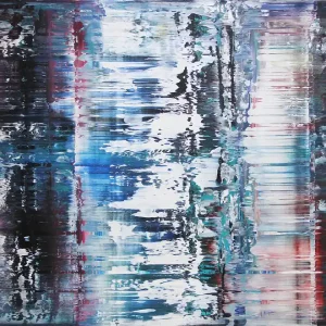 G. Hung: "Ocean Front II", abstrakte Originalkunst (Unikat) Schneller Versand