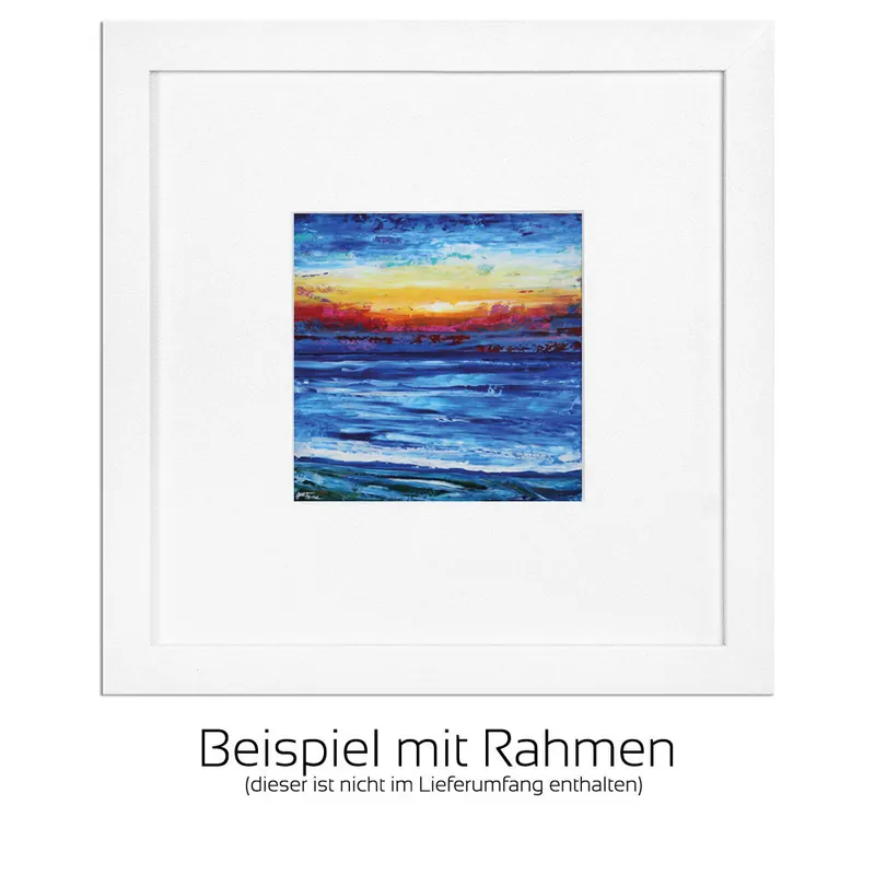 Nur Für Kurze Zeit J. Fernandez "Cable Beach V", Sonderedition, Monatsgemälde als Kunstdruck, Nr. 3/250