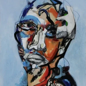 Direkt Vom Hersteller Neoexpressionistische Malerei von J.J. Piezanowski: "Mon coeur est ensablé I"