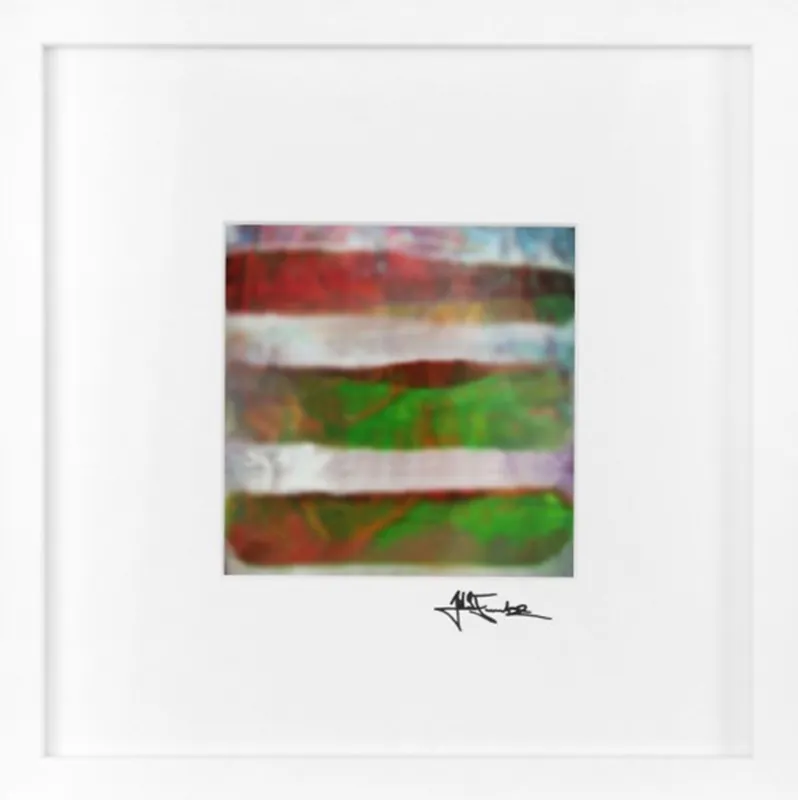 Angebot Edition, signierter Kunstdruck, Julio Fernandez: "Unscharfe Farbfelder I"
