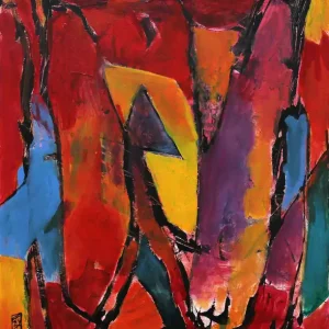 Jetzt Bestellen D. Hille: "Kurzdavor I", Originalgemälde (Unikat)