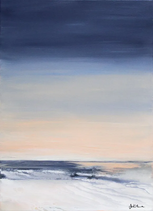 Online Kaufen M.Kühne: "Orange light II", modernes Originalgemälde (Unikat)