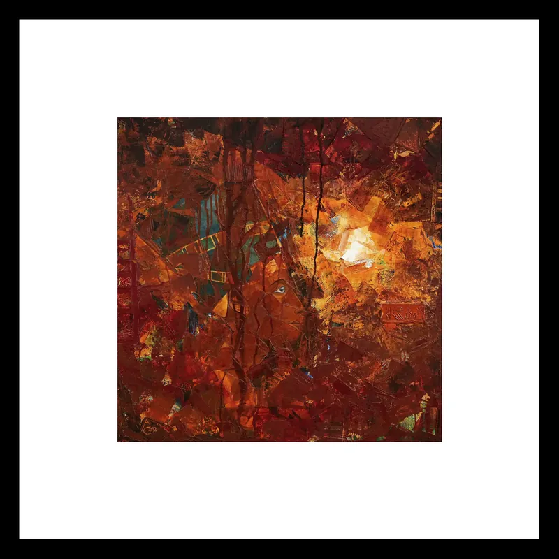 Limitierte Edition auf Papier, A. Garbe: "Nofretete - Die Schöne ist gekommen", signierter Fineartprint, Nr. 2/150 Neue Kollektion