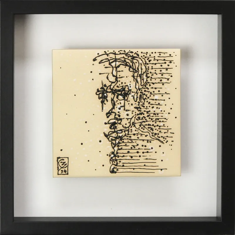 C. Blechschmidt: "Levi", Original/Unikat, zeitgenössisches Acrylgemälde Neuheit