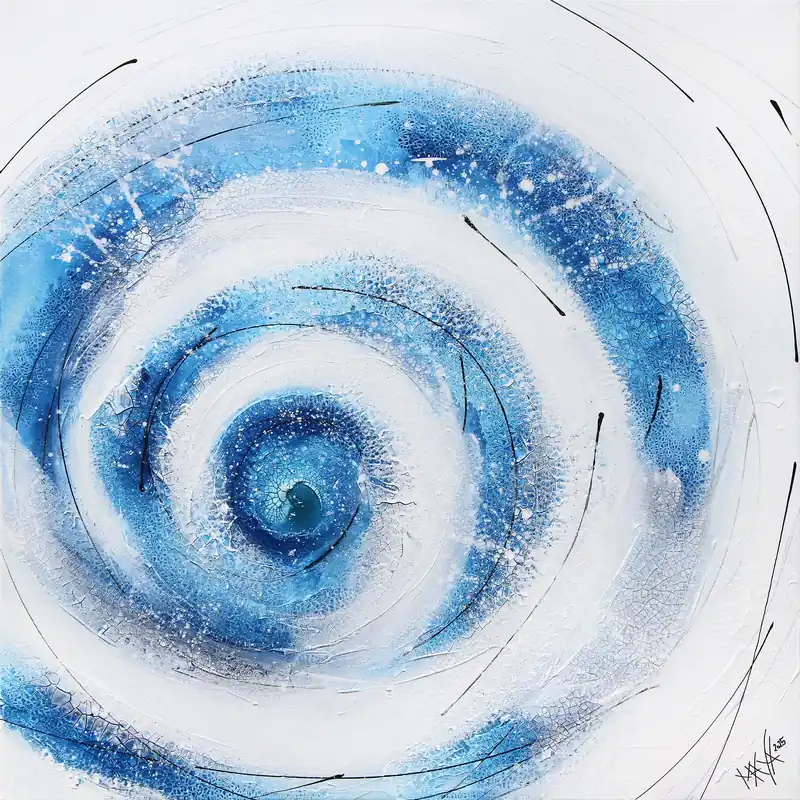 Schnäppchen Maya: "Nautilus III", Originale Acrylbilder (Unikat)