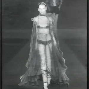 Ölgemälde: "Paris Fashion Week", Original/Unikat, V. Heil Echt