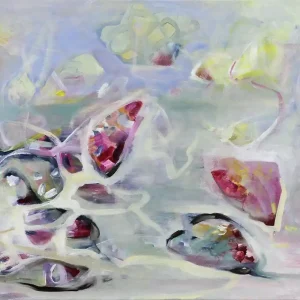 Schnäppchen Acrylgemälde: "Lichtverliebt", Original/Unikat, J. Riemer