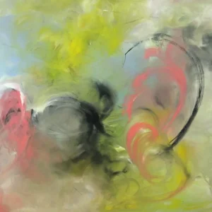 Garantierte Lieferung Abstrakte Acrylmalerei, C. Middendorf: "Neubeginn I", Originalgemälde (Unikat)