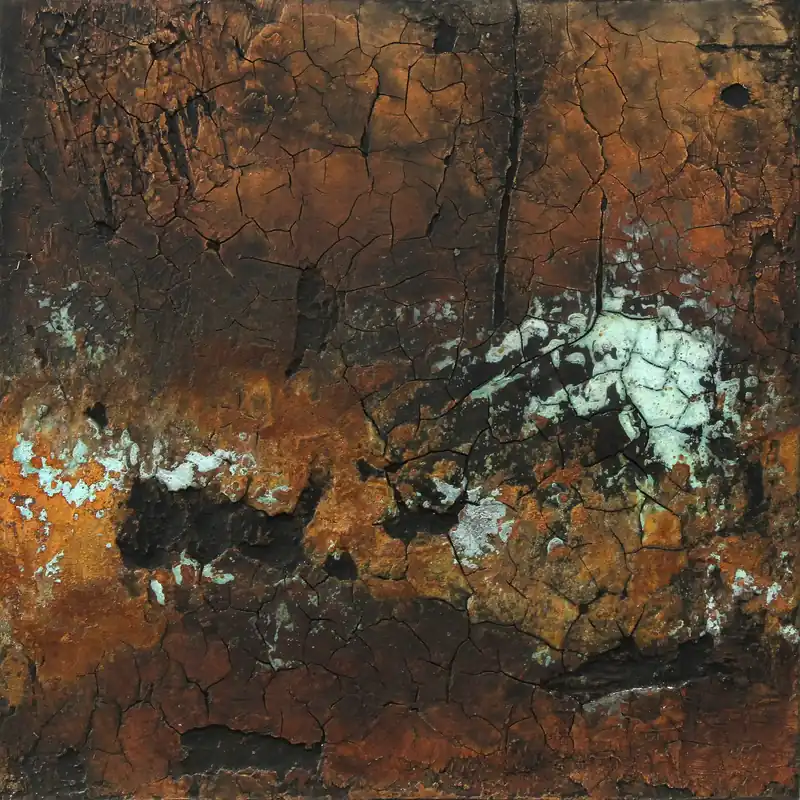 Begrenztes Angebot U. Gaiser: "Teamgeist klein 3", Original/Unikat, hochwertiges Strukturgemälde