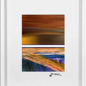 Versand Am Gleichen Tag Edition, signierter Kunstdruck, Raphael König: "Zeitsturz I"