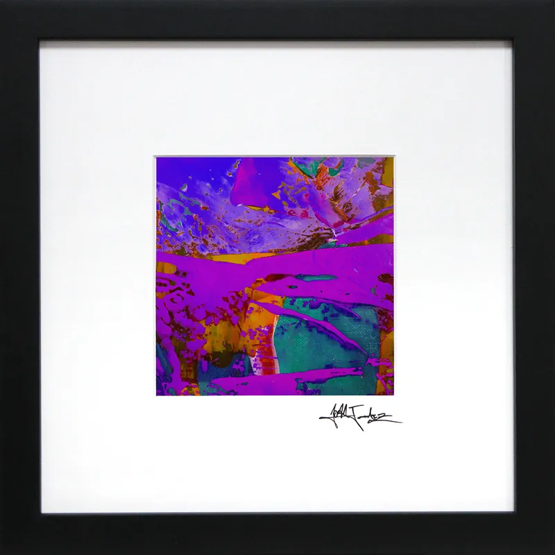 Bestseller J. Fernandez: "Psychedelic I", Digitalkunst, Edition, signierter Kunstdruck