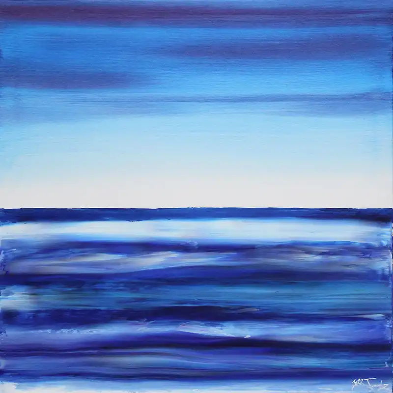 J. Fernandez: "Tranquillo I", Originalgemälde (Unikat), Acrylbilder (ri) Top-Angebot