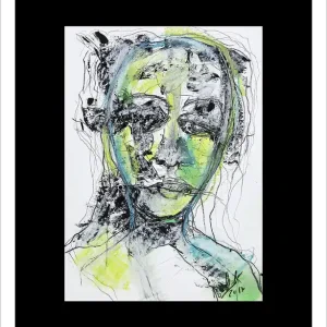 Fineartprint, signiert: "Fragil II", I. Schmidt, limitierte Edition auf Papier, Nr. 2/150 Kostenloser Versand