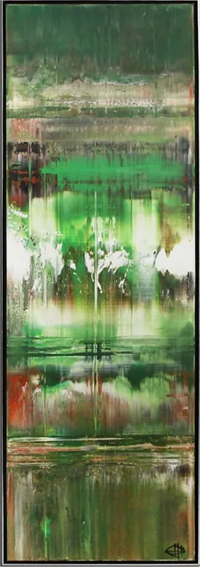 Acrylgemälde, G. Hung: "Auferstehung des Lichts" (ri), Unikat/Original Neu Im Sortiment