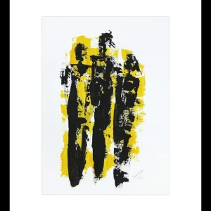 Fineartprint, signiert: "Stadtmenschen", I. Schmidt, limitierte Edition auf Papier, Nr. 1/150 Mega-Angebot