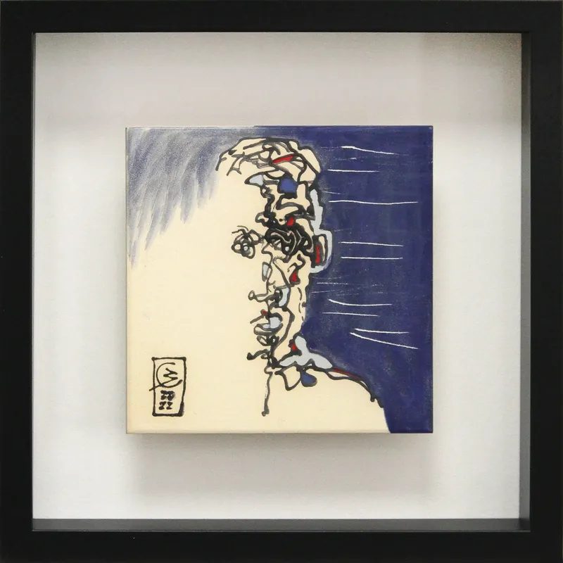 Markenprodukt C. Blechschmidt: "Tristan", Original/Unikat, zeitgenössisches Acrylgemälde